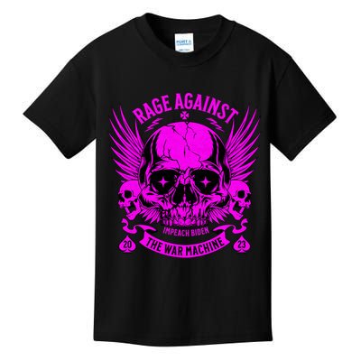 Anti War Peace Impeach Biden Ukraine Kids T-Shirt