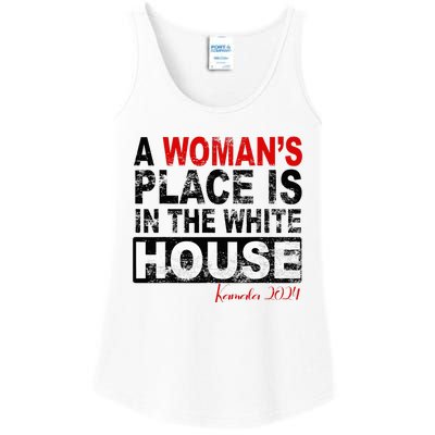 A Womans Place Is In The White House Kamala Harris Ladies Essential Tank