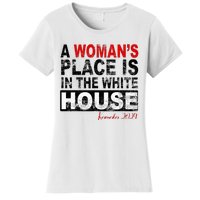 A Womans Place Is In The White House Kamala Harris Women's T-Shirt