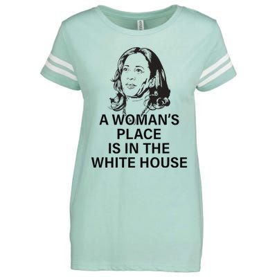 A WomanS Place Is In The White House Gift Enza Ladies Jersey Football T-Shirt