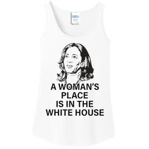 A WomanS Place Is In The White House Gift Ladies Essential Tank