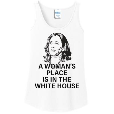 A WomanS Place Is In The White House Gift Ladies Essential Tank