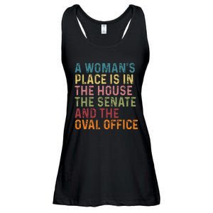 A Womans Place Is In The House The Senate The Oval Office Ladies Essential Flowy Tank