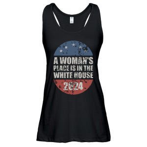 A Womans Place Is In The White House First Female President Ladies Essential Flowy Tank