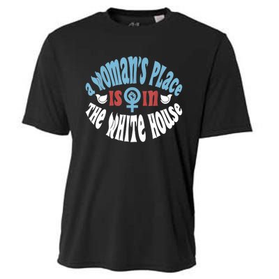 A Womans Place Is In The White House Cooling Performance Crew T-Shirt