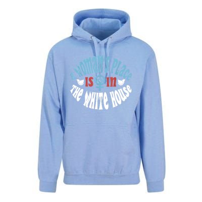 A Womans Place Is In The White House Unisex Surf Hoodie