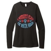 A WomanS Place Is In The White House Womens CVC Long Sleeve Shirt