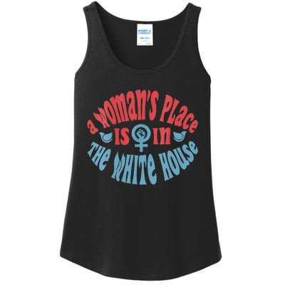 A WomanS Place Is In The White House Ladies Essential Tank