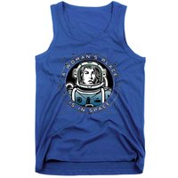 A Woman's Place Is In Space Tank Top