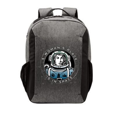 A Woman's Place Is In Space Vector Backpack