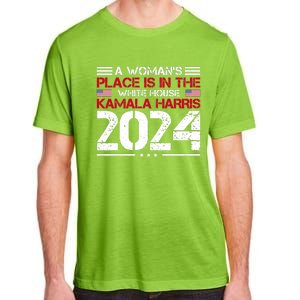 A WomanS Place Is In The White House Kamala Harris 2024 Adult ChromaSoft Performance T-Shirt