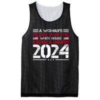 A WomanS Place Is In The White House Kamala Harris 2024 Mesh Reversible Basketball Jersey Tank