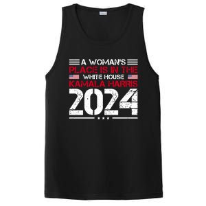 A WomanS Place Is In The White House Kamala Harris 2024 PosiCharge Competitor Tank