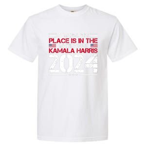 A WomanS Place Is In The White House Kamala Harris 2024 Garment-Dyed Heavyweight T-Shirt