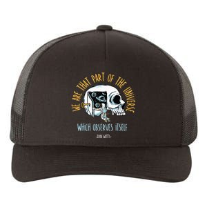 Alan Watts Quote Philosophy Spiritual Gift Universe Yupoong Adult 5-Panel Trucker Hat