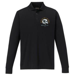 Alan Watts Quote Philosophy Spiritual Gift Universe Performance Long Sleeve Polo