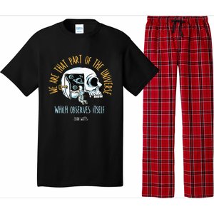 Alan Watts Quote Philosophy Spiritual Gift Universe Pajama Set