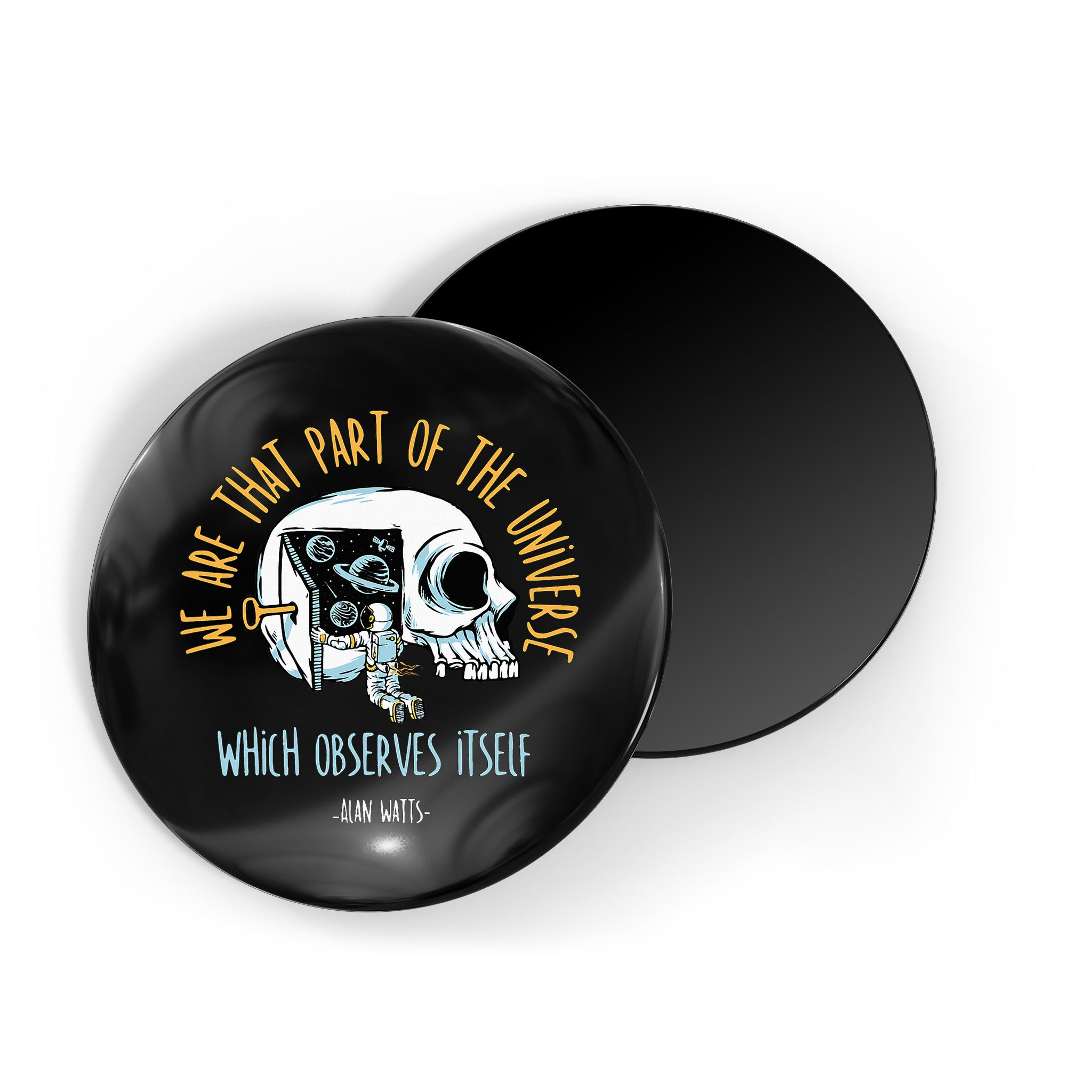 Alan Watts Quote Philosophy Spiritual Gift Universe Magnet