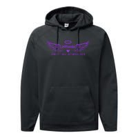 Abuela Wings Rip Performance Fleece Hoodie