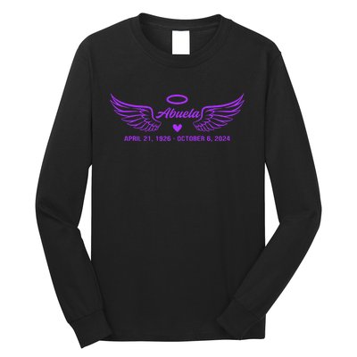 Abuela Wings Rip Long Sleeve Shirt