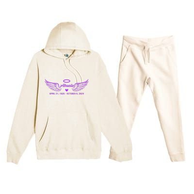 Abuela Wings Rip Premium Hooded Sweatsuit Set