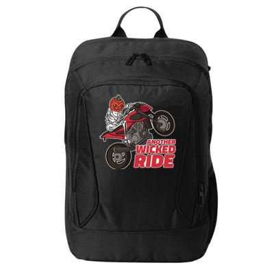 Another Wicked Ride Pumpkin City Backpack