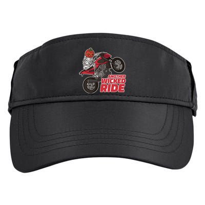 Another Wicked Ride Pumpkin Adult Drive Performance Visor