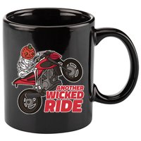 Another Wicked Ride Pumpkin 11oz C Handle Ceramic Mug