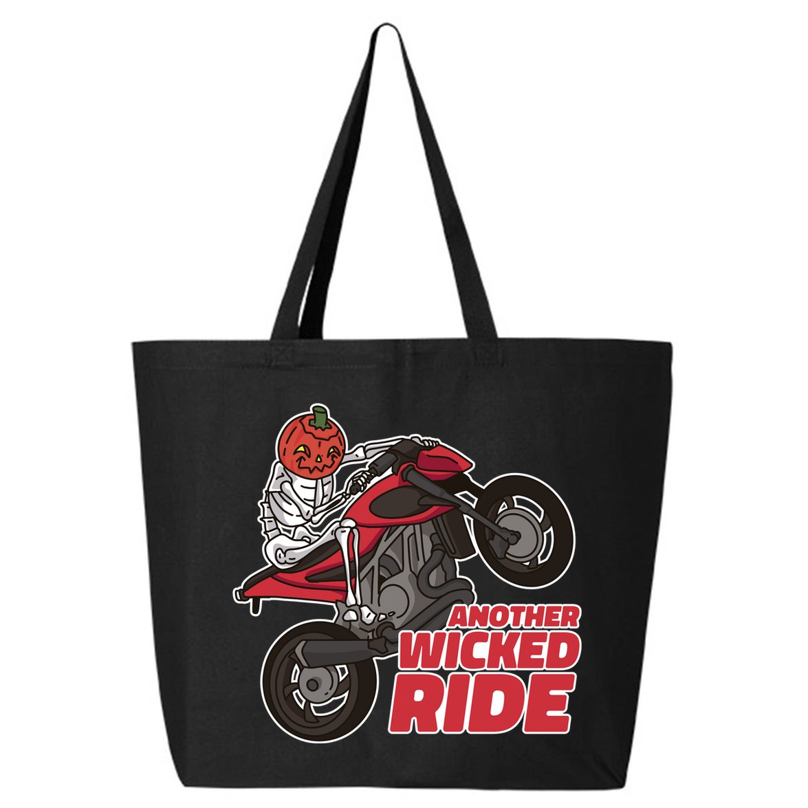 Another Wicked Ride Pumpkin 25L Jumbo Tote