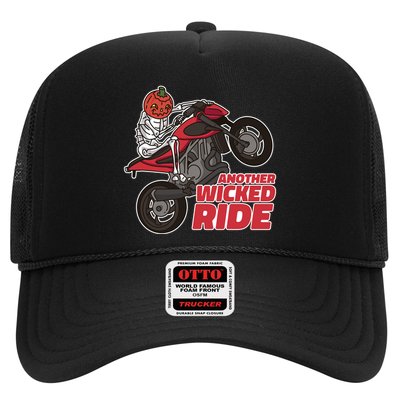 Another Wicked Ride Pumpkin Trucker Hat