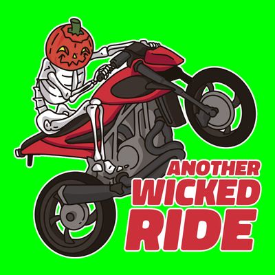 Another Wicked Ride Pumpkin T-Shirt