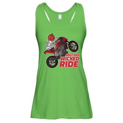 Another Wicked Ride Pumpkin Ladies Essential Flowy Tank