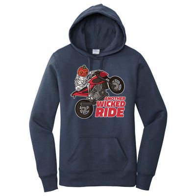 Another Wicked Ride Pumpkin Women's Pullover Hoodie