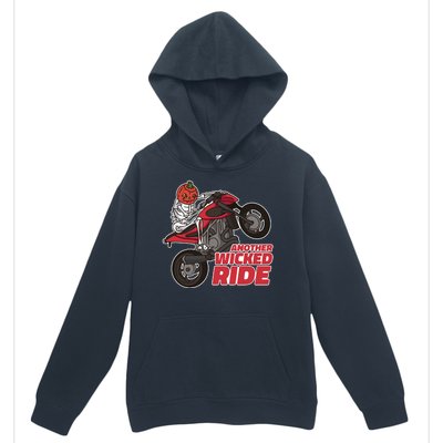 Another Wicked Ride Pumpkin Urban Pullover Hoodie