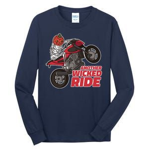 Another Wicked Ride Pumpkin Tall Long Sleeve T-Shirt