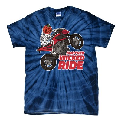 Another Wicked Ride Pumpkin Tie-Dye T-Shirt