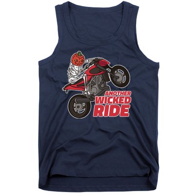 Another Wicked Ride Pumpkin Tank Top