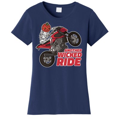 Another Wicked Ride Pumpkin Women's T-Shirt