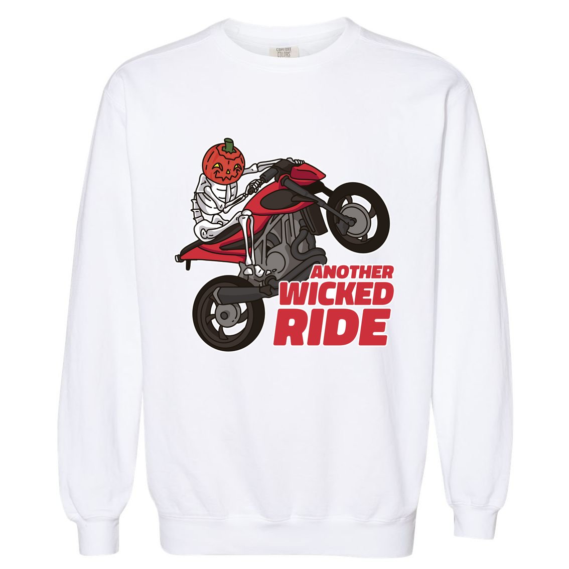 Another Wicked Ride Pumpkin Garment-Dyed Sweatshirt
