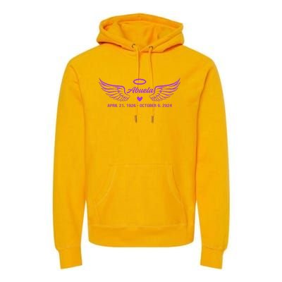 Abuela Wings Rip Premium Hoodie