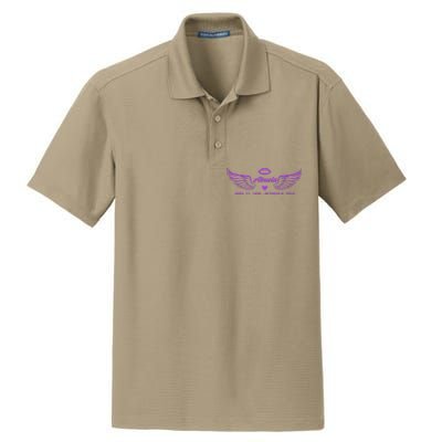 Abuela Wings Rip Dry Zone Grid Polo