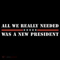 All We Really Needed Was A New President USA Impact Tech Backpack
