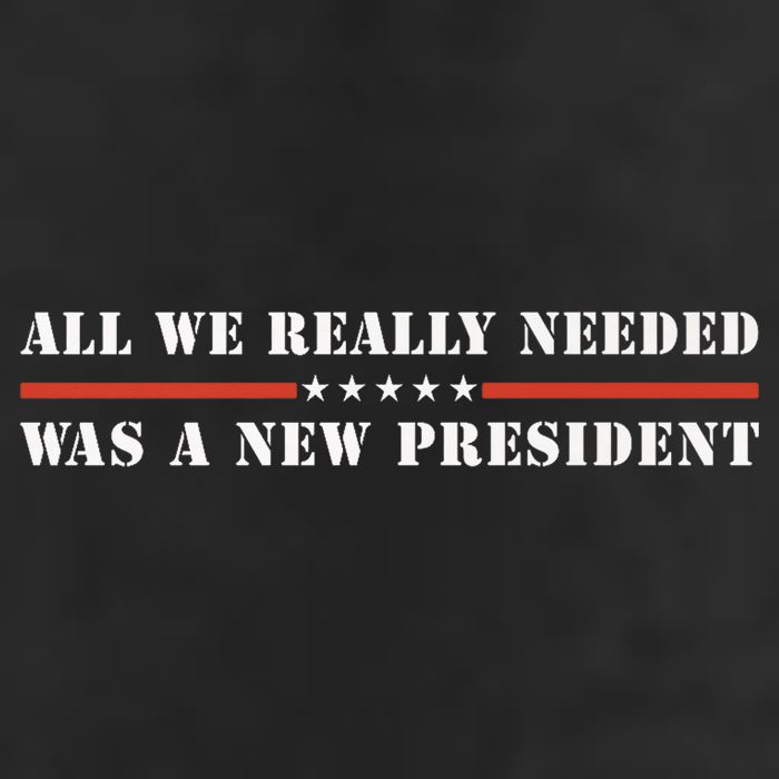 All We Really Needed Was A New President USA Adult Drive Performance Visor