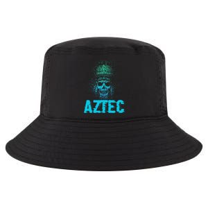 Aztec Warrior Skull Skeleton Archeology Ancient Civilization Cool Comfort Performance Bucket Hat