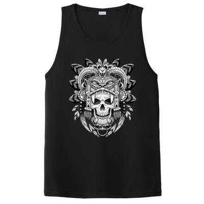 Aztec Warrior Skeleton Mexican Aztec Civilization PosiCharge Competitor Tank