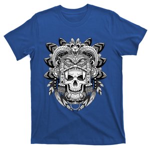 Aztec Warrior Skeleton Mexican Aztec Civilization T-Shirt