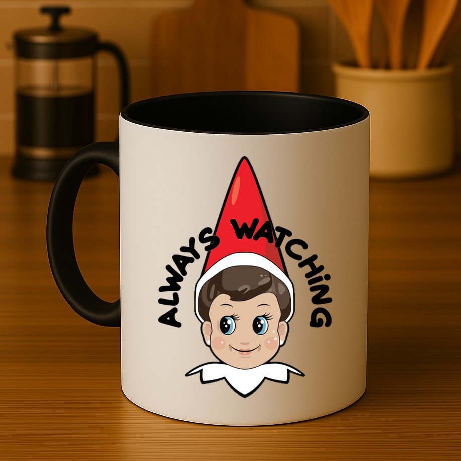 Always Watching Snitches Get Stitches Mug