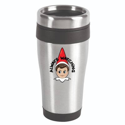 Always Watching Snitches Get Stitches 16oz Travel Tumbler