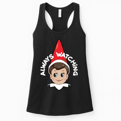 Always Watching Snitches Get Stitches Womens Tank Top
