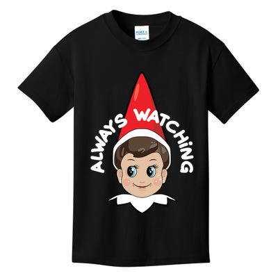 Always Watching Snitches Get Stitches Kids T-Shirt